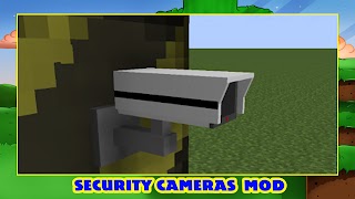 پوستر Security Camera Mod Minecraft