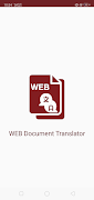 WEB Document Translator 海報