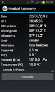 Nautical Astronomy Screenshot 1