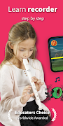 Learn recorder: Flute Master تصوير الشاشة 1