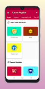 Learn Angular Offline capture d'écran 1