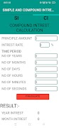 SIMPLE & COMPOUND INTREST 스크린샷 4