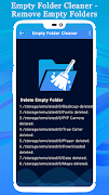Empty Folder Cleaner - Remove स्क्रीनशॉट 2