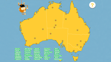 Australia - Find the city! پوسٹر