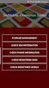 Pakistan Sim Information تصوير الشاشة 1