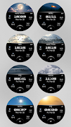 برنامه‌نما Watchface M20 عکس از صفحه