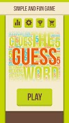 Guess the word - 5 Clues syot layar 2