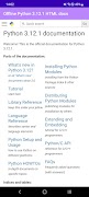Python 3.12 Offline HTML docs screenshot 2