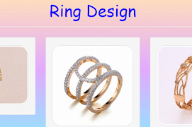 Diseño de anillo Poster