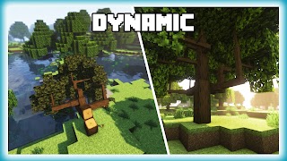 برنامه‌نما Dynamic Trees Mod Minecraft عکس از صفحه