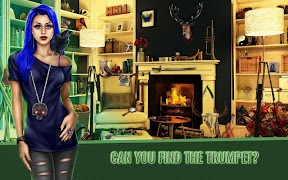 Hidden Object Haunted House of Fear - Mystery Game پوسٹر
