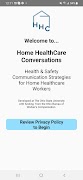 Home HealthCare Conversations plakat