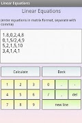 Linear Equation System Solver screenshot 3