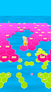 Hexagon Fall ポスター
