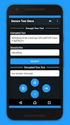 1 Schermata Secure Text Store