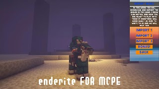 Enderite Mod for Minecraft PE poster