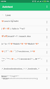 Autotext تصوير الشاشة 1