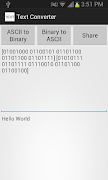 برنامه‌نما Text Converter عکس از صفحه