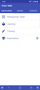 برنامه‌نما Multiplication Table. Axiom عکس از صفحه