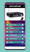 برنامه‌نما sunbuck amplifier guide عکس از صفحه