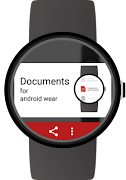 برنامه‌نما Documents for Wear OS (Android عکس از صفحه