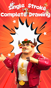 برنامه‌نما Single Stroke Complete Drawing عکس از صفحه