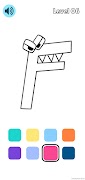 پوستر Coloring Alphabet Lore