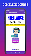 Freelance Writing capture d'écran 1
