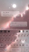 Galaxy Background 主题键盘 截图 1