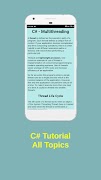 C Objective C C++ and C Sharp Tutorial screenshot 7