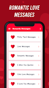 Romantic Messages and Captions 스크린샷 1