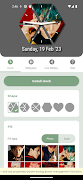 برنامه‌نما Exo Clock & Wallpapers عکس از صفحه