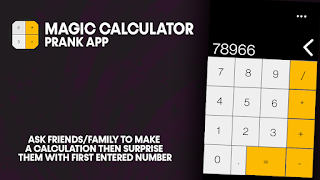 Magic Calculator - Prank App poster