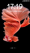 Betta Fish Pattern Lock Screen скриншот 7