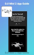 برنامه‌نما DJI Mini 2 App Guide عکس از صفحه