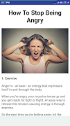برنامه‌نما Anger Management Exercises عکس از صفحه