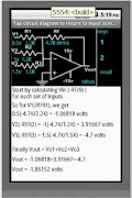 Neg Gain Op Amp Tutorial capture d'écran 2