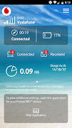 Vodafone Pocket WiFi® Monitor screenshot 1