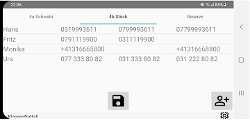 KlassenNotfall 스크린샷 1