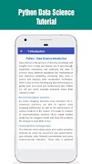 Learn Python Data Science screenshot 1