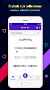 Stylish Text Floating Bubble 스크린샷 1