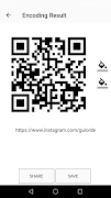برنامه‌نما QR code and barcode reader fas عکس از صفحه