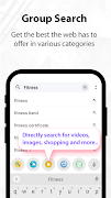 Cave Browser - Fast web search capture d'écran 1