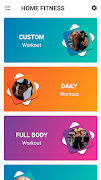 برنامه‌نما Exercise app offline عکس از صفحه