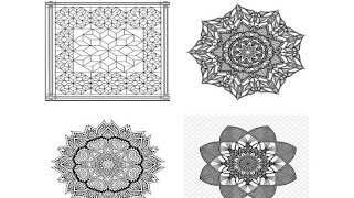 geometrisch ontwerp-poster