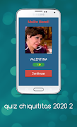 Quiz - Chiquititas 2020 ภาพหน้าจอ 3