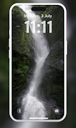 Waterfall Lockscreen स्क्रीनशॉट 5