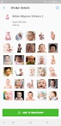 برنامه‌نما Bebes Mignons Stickers عکس از صفحه