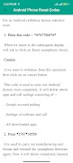 Phone Reset Code Guide capture d'écran 3
