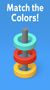 Color Rings Mania: Puzzle Game تصوير الشاشة 1